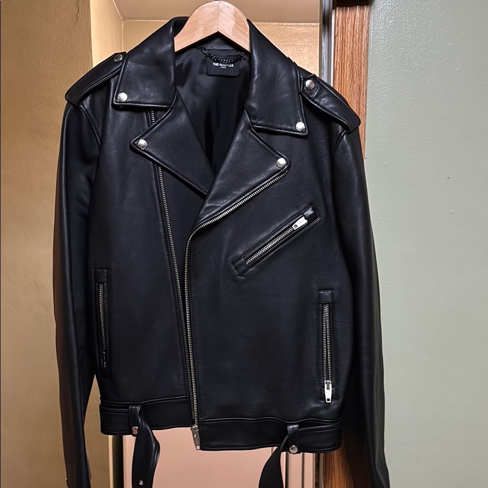 The Kooples leather jacket large